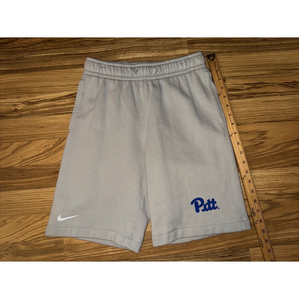 Nike Youth‎ Shorts Large  Pitt Panthers Gray Pittsburgh Basketball Cotton